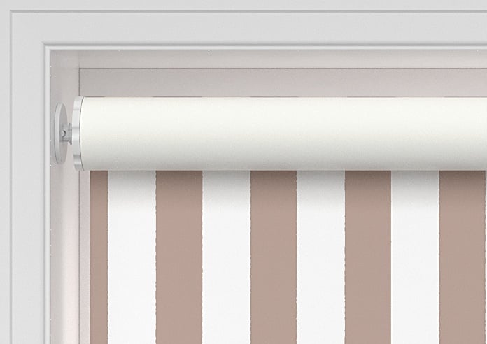 Dartmouth Stripe (Blackout), Biscuit - Twist&Fit Roller Blind - Image 9